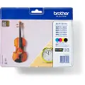 Brother Blekkpatron MultiPack Bk,C,M,Y, 1.200 sider