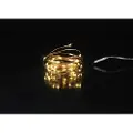 Sygonix SY-4722048 Mini-lyskæde Indvendigt Batteridrevet Antal pærer 40 LED (RGB) Varmhvid Oplyst Længde: 4.3 m Timer