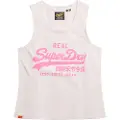 Superdry Vl Neon Scoop Ermeløs T-skjorte