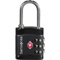 Samsonite 122290, Kombinasjonslås til koffert, Alle merker, Metall, Sort