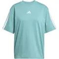 Adidas Essentials 3 Stripes Boyfriend Kortarmet T-skjorte