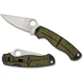 Spyderco Para Military 2 Salt, Magnacut, Yellow Black G-10