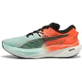 Puma x HYROX Deviate NITROâ¢ 3 Running Shoes Men, Sport, Glowing Red/Mint Melt, 41