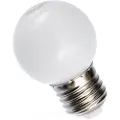 Spectrum Hvit E27 LED-globuslampe 1W 230V