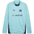 Puma Olympique de Marseille Training Quarter-Zip Top Men, Sport, Safe Lake/New Navy, XS