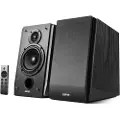 Edifier R1855DB - Høyttalere - for PC-hjemmeteater - trådløs - Bluetooth 5.1 - 70 watt - toveis - svart