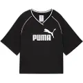 Puma Ess Relaxed Cropped Kortarmet T-skjorte