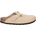 Birkenstock for woman. 1030883 Leather Clogs Boston beige (37), Flat, None, Casual