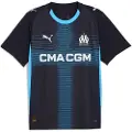 Puma Olympique de Marseille 25/26 Away Jersey Men, Sport, Navy/Luminous Blue, XS
