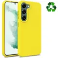 Mtp Products Samsung Galaxy S23 5G Biologisk Nedbrytbart Deksel - Gul