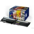 Samsung CLT-P406C Value Pack - 4-pack - svart, gul, cyan, magenta - original - tonerpatron - for CLP-360, 365, 365W Xpress C410W, C460FW, C460W