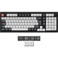 Keychron Q5 HE 96% Knob Wireless Tri-Mode QMK - Gateron 2.0 Magnetic Switch - Carbon Black - Gamingtastatur - Nordisk - Svart