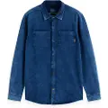 Scotch & Soda Chic Indigo Skjorte Med Lange Ermer