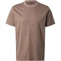 Michael Kors for man. CS5529A5KS Logo T-shirt brown (L), Casual, Cotton, Short sleeve