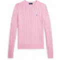 Ralph Lauren for woman. 211971869010 Pink cotton jersey in eights knit (L), Casual