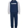 Hummel Mini Reg Base Sweat Joggedress Blå/Grå