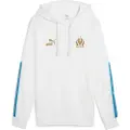 Puma Olympique de Marseille KING Hoodie Men, Sport, White/Gold, S
