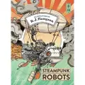 Hampson, R J Steampunk Robots Coloring Book