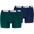 Puma Boxer Briefs (2-Pack) Men, Clothing, Green/Blue, 4