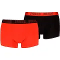 Puma Trunks (2-Pack) Men, Clothing, Red/Black, 4