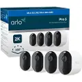 Arlo Pro 5 - Trådløst sikkerhetskamerasystem - 4 kameraer - hvit