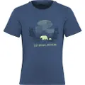 Jack Wolfskin Graphic Cotton Kortarmet T-skjorte