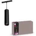 Signify Hue Perifo Ceiling Pendant Cylinder Lamp - Black