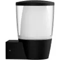 WiZ Connected WiZ Elpas - Vegglampe - LED - 8.5 W - RGB-lys - 2700-5000 K - round rectangle - svart