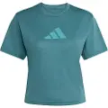 Adidas Train Essentials Big Logo Performance Training Kortarmet T-skjorte