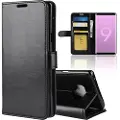 Mtp Products Samsung Galaxy Note9 Lommebok-deksel med Stativ - Svart