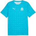 Puma Olympique de Marseille Pre-match Jersey Men, Sport, Azure/White, M
