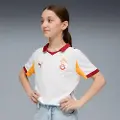 Puma Galatasaray SK 25/26 Away Jersey Youth, Clothing, White/Intense Orange, 9-10Y