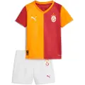 Puma Galatasaray SK 25/26 Home Minikit Kids, Clothing, Red Rhythm/Intense Orange, 3-4Y