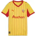 Puma RC Lens 25/26 Home Jersey Youth, Clothing, Pelé Yellow/Red, 13-14Y