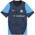 Puma Olympique de Marseille Training Jersey Youth, Clothing, Navy/Azure, 15-16Y