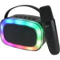 STREETZ K100-BLK, 5 W, Trådlös, 10 m, USB Type-C, Bärbar monohögtalare, Svart