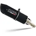 Gpr Exhaust Systems Furore Evo4 Nero Cf Moto 650 Nk 21-22 Ref:cf.2.cat.fune Godkjent Oval Lyddemper