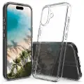 Mtp Products iPhone 16 Plus Ripebestandig Hybrid-deksel - Gjennomsiktig