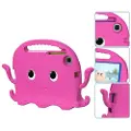 Mtp Products Samsung Galaxy Tab A7 Lite Støtsikkert Bæreveske til Barn - Blekksprut - Varm Rosa