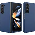 Mtp Products Samsung Galaxy Z Fold5 Gummiert Plastdeksel - Blå