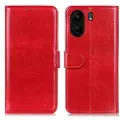 Mtp Products Xiaomi Poco C65/Redmi 13C Lommebok-deksel med Magnetisk Lukning - Rød