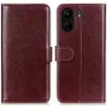 Mtp Products Xiaomi Poco C65/Redmi 13C Lommebok-deksel med Magnetisk Lukning - Brun