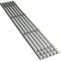 Nordic Quality Ventilation grid, 60x10cm, chrome