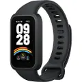 Xiaomi Smart Band 9 Active - Aktivitetssporer med stropp - TPU - håndleddstørrelse: 135-215 mm - display 1.47 - Bluetooth - 16.5 g - svart