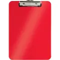 Leitz WOW - Utklippstavle - for A4 (210 x 297 mm) - kapasitet: 80 ark - rød