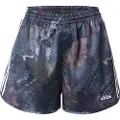 Adidas Originals Leaf Camo Print Satin Shorts