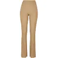 Urban Classics Flared Rib Knit Leggings