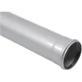Blücher rustfri lige rør med muffe - Ø110 mm i længde 250 mm - AISI304/EN1.4301