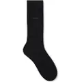 Hugo Boss for man. 50538201 Regular length socks black (43-46), Homewear, Viscose