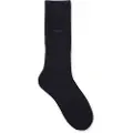 Hugo Boss for man. 50538201 Regular length navy socks (43-46), Homewear, Viscose